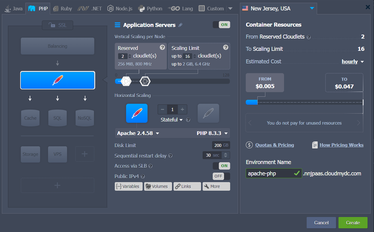 Locale Dropdown