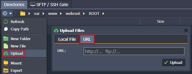 Locale Dropdown