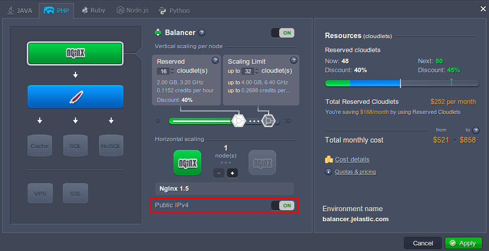 Locale Dropdown